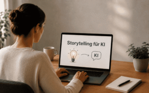 Blogbild Storytelling für KI